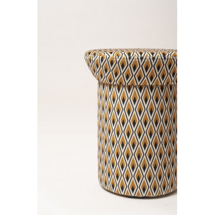 Пуф Pouf screw 081 ARHIVE FABRIC OLEKSANDR SAENKO ShishkaProject